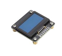 1.3 inch OLED Display Module 128x64 SPI I2C SH1106 OLED Screen Compatible with Raspberry Pi for Arduino STM32 ESP32, 3.3V/5V MCU, Black White OLED Development Board