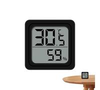 1/3 minis Thermomètre Hygromètre Intérieur Digital à Haute Précision, Thermometre maison digital thermomètre intérieur pour Maison Entrepôt Terrarium Chambre Bébé Couveuse Cave