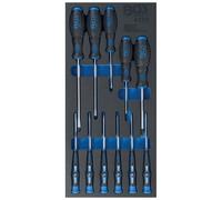 1/3 Module Pour Chariot : 11 Pcs Tournevis - Code BGS4131 FBGS4131 BGS Atelier