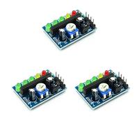 1/3 pcs KA2284 Module de lumière de nivellement 5 LED batterie lumière puissance sonore panneau KA2284 3.5V-12V détecteur