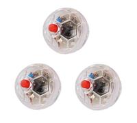 1/3 pièces jouet de balle interactif Flash équipement paranormal chasse for animaux de compagnie balles de mouvement Flash jouet for animaux de compagnie jouet fantôme de mouvement lumineux(3pcs)