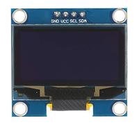 1,3 Pouces Module d'Affichage OLED IIC I2C Communiquer SSD1106 Résolution 128x64 Écran OLED 4Pin pour Appareil Intelligent MP3, Bleu