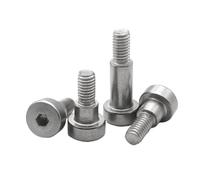 1-30 pièces M2 .5 M3 M4 M5 M6 M8 M10 d2.5-d12 304 acier inoxydable hexagone douille hexagonale tête roulement à rouleaux épaule vis boulon