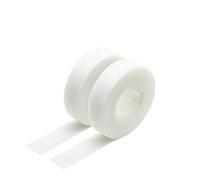 1~30R 5m/rouleau de serre-câbles réutilisables crochet boucle fil organisateur gestion largeur 10~25mm bricolage auto-adhésif bande de fixation sangle en nylon-blanc x 2 rouleaux-larg