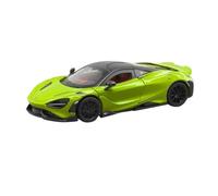 1:31 pour McLaren 765LT Simulation de Voiture de Sport modèle en métal moulé sous Pression Voiture lumière sonore modèle de Voiture rétractable(A)