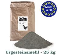 (1,32€/1kg) Poudre Farine de Roche 25 kg Primaire Diabase Zeolith Zéolite Poulet