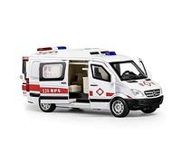 1 32 for MB Sprinter Ambulance MPV Modèle Voiture Alliage Moulé sous Pression Modèle Simulation Jouet Voiture Voiture Miniature De Collection