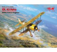 1:32 ICM KIT Cr. 42 Falco Wwii Italian Fighter ICM32020