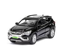 1/32 pour Automobile BYD Chanson Nouvelle Énergie Métal Moulé sous Pression Haute Simulation Modèle Voiture Tout-Terrain(Noir)