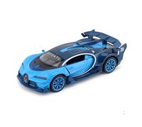 1/32 pour Bugatti GT Métal Moulé sous Pression Modèle De Voiture De Sport Haute Simulation Jouets Décoration(Bleu)