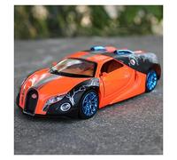 1/32 pour Bugatti GT Métal Moulé sous Pression Modèle De Voiture Haute Simulation Sport Véhicule Jouets Décoration(Orange)