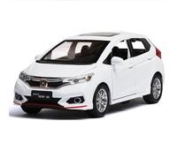 1 32 pour Honda Simulation Alliage Voiture modèle véhicule récréatif Jouet décoration Bureau Affichage Collection mémorial 16CM(White)