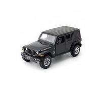1 32 pour Jeep Wrangler Alliage Moulé sous Pression Modèle De Voiture Voiture De Sport Jouets pour Enfants Et Adultes Retirer Les Véhicules Voitures Jouets Voiture Miniature De Collection(Noir)