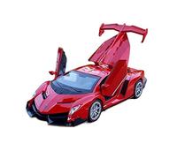 1 32 pour Lamborghini Poison Alliage Moulage sous Pression modèle de Simulation Voiture Son et lumière Retirer Jouet(C)