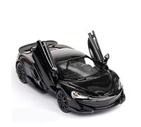 1/32 pour McLaren 600LT Métal Moulé sous Pression Haute Simulation Modèle De Voiture De Sport Jouet Décorations(Noir)