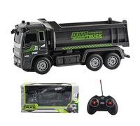 1:32 Télétéopouvante Crane Crane - Véhicule de génie électrique sans Fil à Quatre Voies pour avec des lumières, Multi-Joint Movable Mixer Toy Car | Cadeau de Construction éducative pour garçon