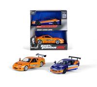 1:32 Twin Pack Nissan Silvia/Toyota Supra BI-Color FF