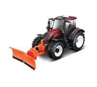BBurago Tracteur agricole VALTRA N174 1:32 avec chasse-neige