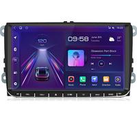 1+32G Carplay Andriod Auto Android12 WIFI Autoradio 9''GPS NAVI BT SWC Pour Skoda golf seat