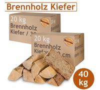 (1,35€/1kg) Bois de pin 40 kg Bois de chauffage 30 cm Pour Poêle et Cheminée Fla