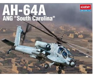 1:35 ACADEMY Hughes Ah-64A Ang Apache South Carolina Helicopter 1975 Kit AC12129