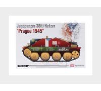 Jagdpanzer 38(T) Hetzer Prague 1945 Char 1:35 Kit De Modèle En Plastique ACADEMY
