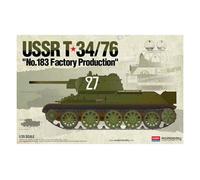 1:35 Academy T-34/76 No. 183 Factory Kit ACD13505 Modellino