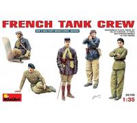 Mini Art 35105 1:35 Fig. Français. Equipage de Char WW2 (5) - Reproduction fidèle, modèle réduit, kit Plastique, Bricolage, Hobby, Collage, modèle réduit, Assembler, Non Peint