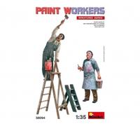 Mini Art 38094 1:35 Jeu de Figurines de Peintres avec Accessoires (2) - Reproduction fidèle, modèle réduit, kit Plastique, Bricolage, Loisirs créatifs, Collage, kit modèle, à Assembler