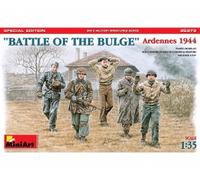 MiniArt - Bataille des Ardentes>>. Ardennes 1944. édition Spécialemaquette Figurine 'Battle of The Bulge' Ardennes 1944 - Special Edition 35373|1:35 Maquette Char Promo Figurine Miniature