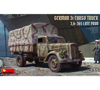 1:35 Ger. 3t Cargo Truck 3,6-36S La.Pr.
