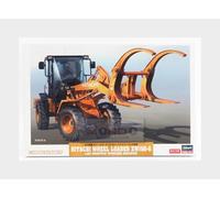 Hasegawa 066105 1/35 Hitachi Chargeur de Roue ZW100-6 avec Pince de préhension et kit de modélisme en Plastique