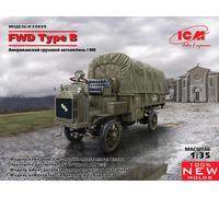 1:35 ICM KIT Fwd Type B Wwi Us Army Truck Kit ICM35655