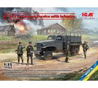 ICM Kit maquette G7107 en service allemand avec infanterie 1:35 (35588)