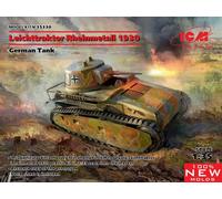 1:35 ICM KIT Leichttraktor Rheinmetall 1930 Germ. Tank Kit ICM35330