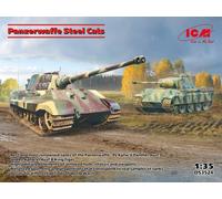 1:35 ICM KIT Panzerwaffe Steel Cats Kit ICMDS3524