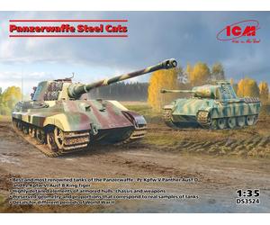 1:35 ICM KIT Panzerwaffe Steel Cats Kit ICMDS3524