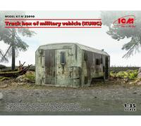 ICM 35010 MAQUETTE TRUCK BOX OF MILITARY VEHICLE (KUNG) 1/35