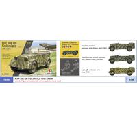 1:35 ITALERI Fiat 508 Cm Coloniale With Crew Kit IT6550