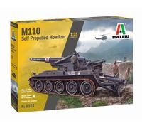 Italeri Maquette M110 Char d'assaut/Canon automoteur 6574S Kit 1:35