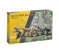 1:35 ITALERI Pak 97/38 At Gun With Crew Kit IT96460