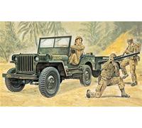 1:35 Italeri Willys Jeep Kit IT0314 Modellino