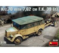 1:35 Kfz.70 allemand avec Pak 7,62 cm F.K.39(r)