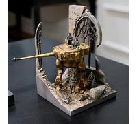 1/35 - Kit de figurines en résine représentant des tankistes allemands de la Seconde Guerre mondiale non peintes et non assemblées (avec char + socle) // x2U7A1)