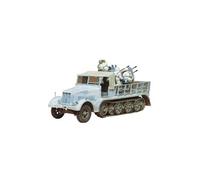 1 35 mini militaire ju n ° 50 allemagne 8 t half-track quadruple flak 35050