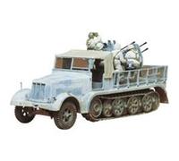 Tamiya 35050 Allemand 8 Ton Demi Track Sdkfz 7/1 20mm 1/35 Scale Kit Plastique