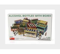 1:35 Alcohol Bottles w/Boxes-Set