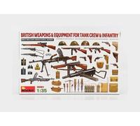 1:35 MINIART Accessories Armi British Weapons & Equip.For Tank Crew Kit MA35361