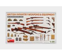 MiniArt Kit d'accessoires 1:35 Infanterie britannique Armes et équipements MA35368