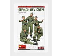 1:35 MINIART Accessories German Afv Crew Military Figures Kit MA35415